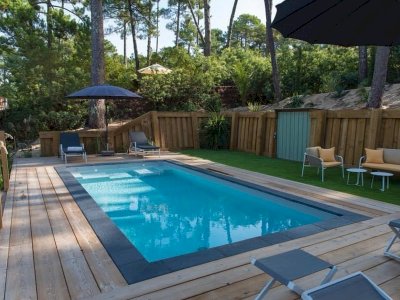 Construction d'une piscine Le Bassin Bleu à Lège-Cap-Ferret